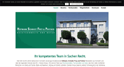 Desktop Screenshot of hsp-rechtsanwaelte.de