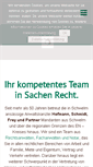 Mobile Screenshot of hsp-rechtsanwaelte.de