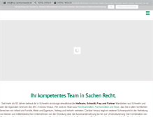 Tablet Screenshot of hsp-rechtsanwaelte.de